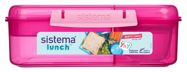 Sistema 1,65L Bento Lunch Pink
