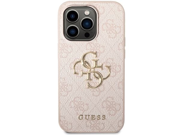 GUESS , Etui, Apple, Apple iPhone 15 Pro Max, 17 cm (6.7"), Rosa