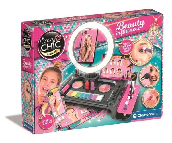 Clementoni Crazy Chic 16653, Sminkset för barn, 8 År