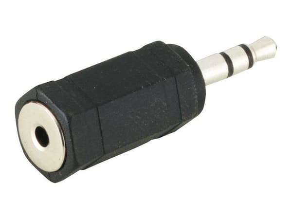 MicroConnect - Lyd adapter - Adapter 3.5mm - 2.5mm M-F Stereo