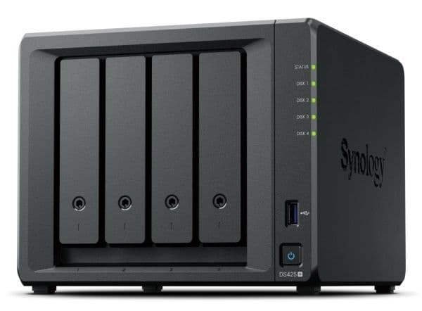 Synology DiskStation DS425+, NAS, Intel® Celeron®, J4125, 2 GB, DDR4, 16 TB