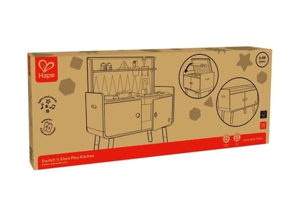 Hape Switch & Store Play Kitchen w. Light & Sounds