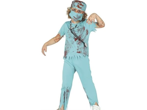 Zombie lääkäri puku