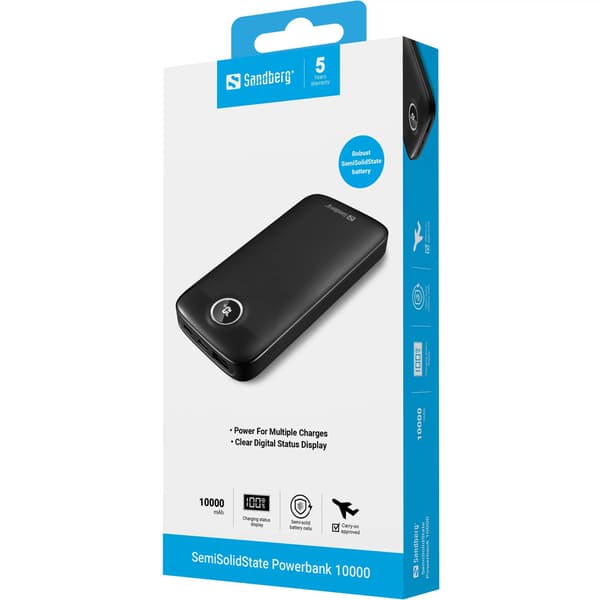 Sandberg SolidState Powerbank 10000 20W