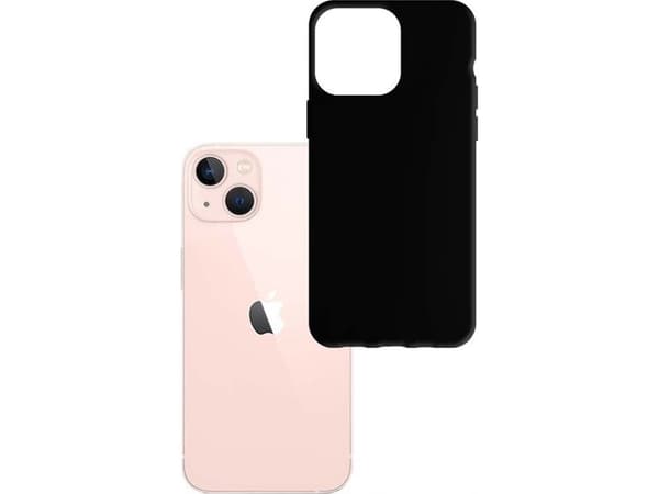 3MK Matt Case, Rund (shell case), Apple, iPhone 14, 15,5 cm (6.1"), Svart
