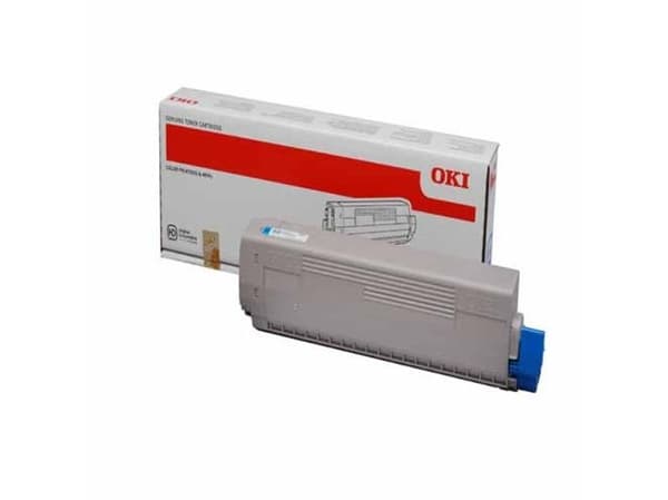 OKI - Cyan - original - tonerpatron - for C822dn, 822n