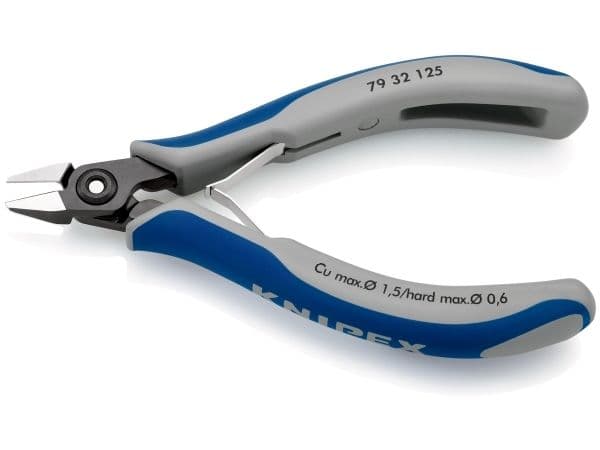 KNIPEX præcisions-elektronik-skævbider, spidst hoved