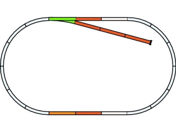 H0 Piko A-raide 55310 Jatkosarja 1 sarja
