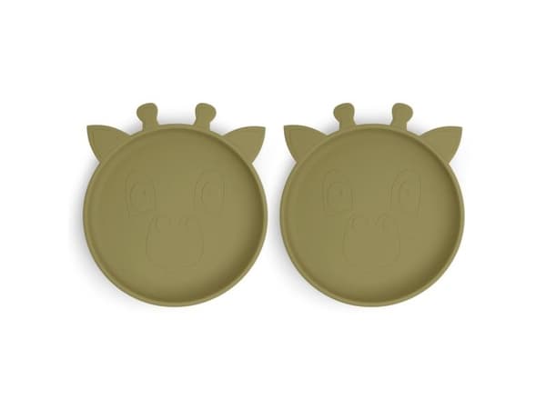 Nuuroo Akila silikoni tallerken 2-pack 2-pack