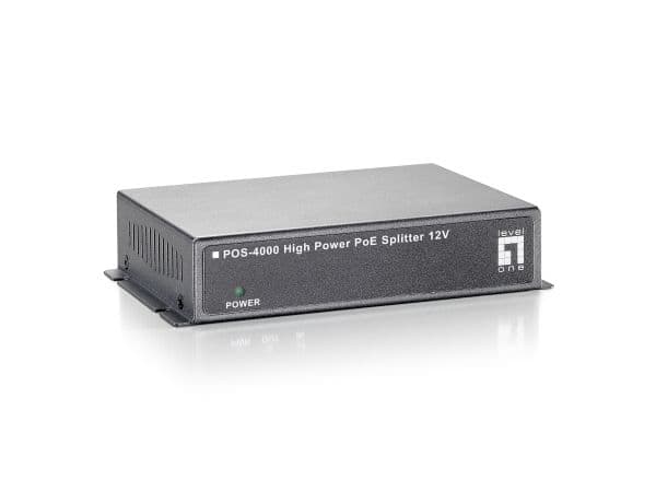 LevelOne POS-4000 nätverkssplitter PoE grå