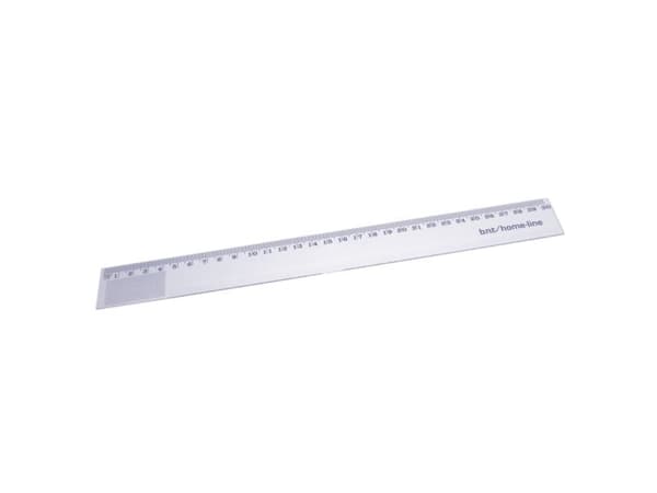 Linjal plast 30cm