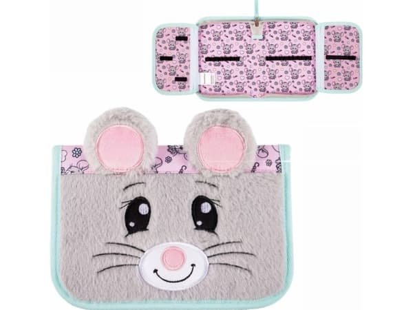Etui til penner med to rom uten tilbehør Mouse