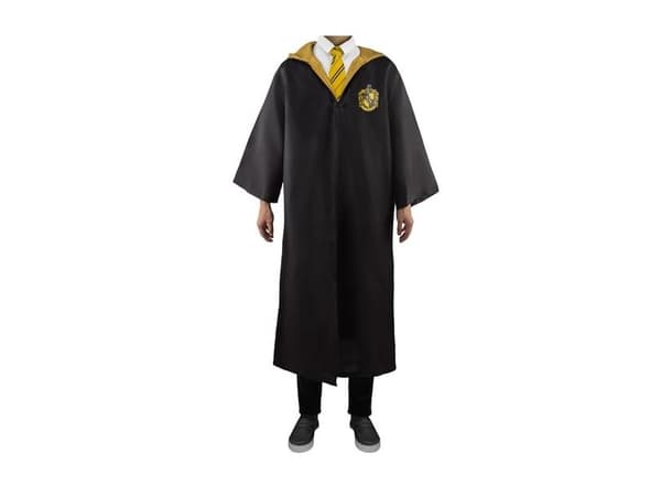 Hufflepuff kappe med slips