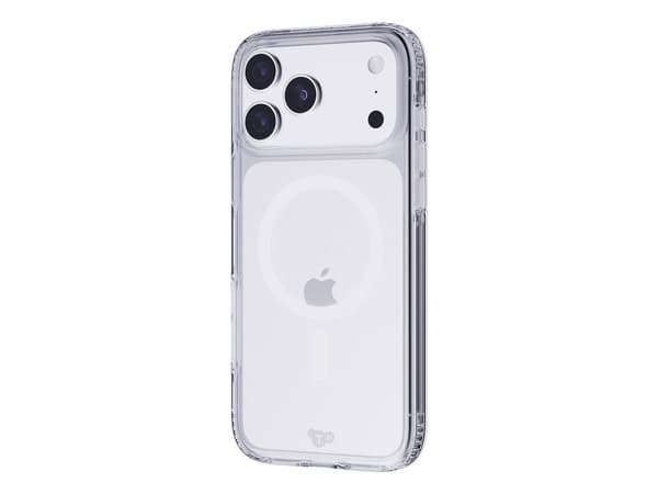Tech21 EvoClear, Suojus, Apple, iPhone 17 Pro Max, 17,5 cm (6.9"), Valkoinen, Läpinäkyvä
