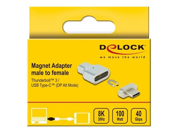 DeLOCK 66433, Thunderbolt 3/ USB C, Thunderbolt 3/ USB C, Hopea