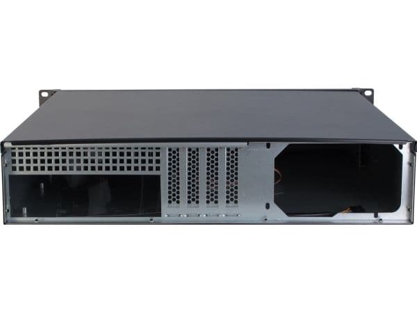 Inter-Tech IPC 2U-2098-SK - Rackmonterbar 2U - micro ATX - ingen strømforsyning (ATX) - USB