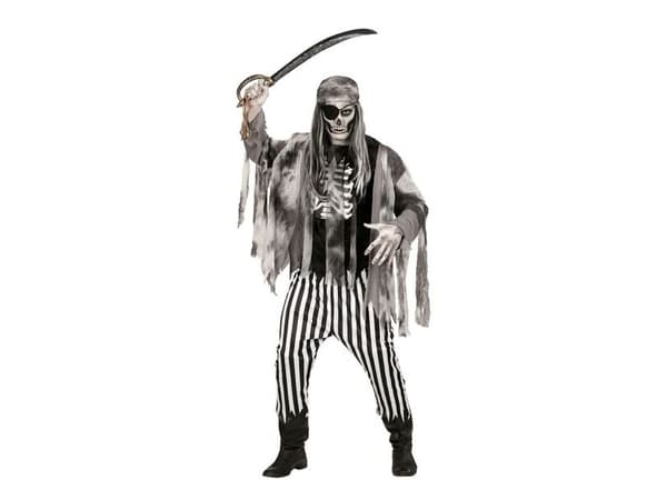 Spøgelse pirat kostume
