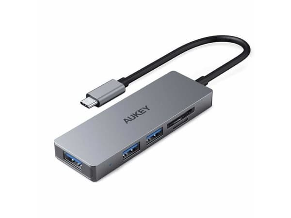 Aukey CB-C63 - Hub - 3 x USB 3.1 Gen 1 - stasjonær