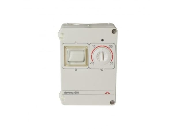 Termostat Devireg 610 -10° till +50° C IP44