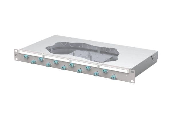 METZ CONNECT Patchfeld OpDAT fix2 splice 12xLC-D OM3