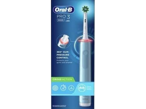 Oral-B Pro 3 3000 CrossAction sininen hammasharja