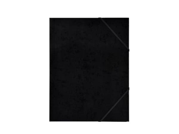Elastikmappe, BNT Bnt/Office sort, 210x297mm, Karton/elastik - (48 stk.)