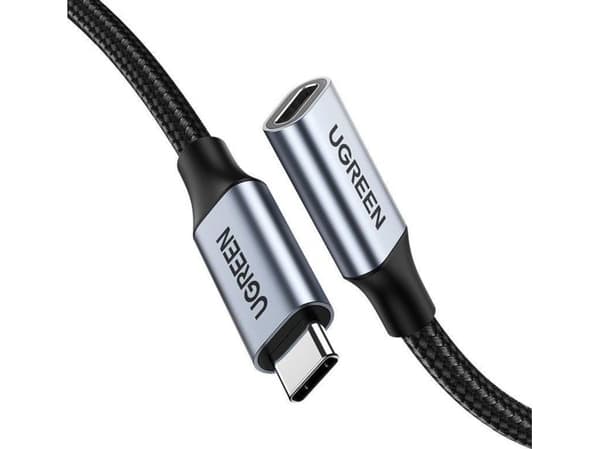 Ugreen USB-kabel USB-C til USB-C 0,5 m svart (80810B)