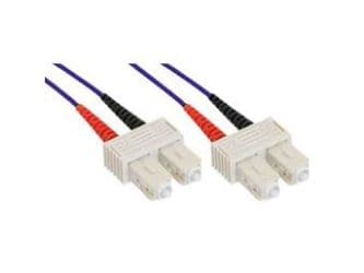 Inline Patchcord SC/SC-kuitu, 50/125 µm, OM4 2 m (83502P)