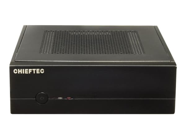 Chieftec IX-01B-OP, Small Form Factor (SFF), PC, musta, Mini-ITX, Terästä, 2.5,3.5"