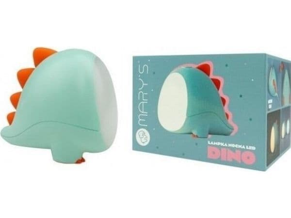 LED nattlys dino grønn