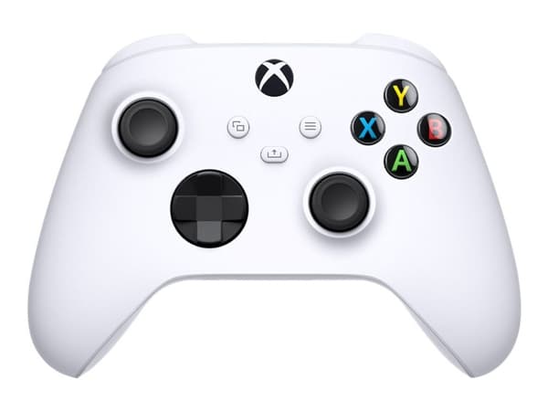 Microsoft Xbox Wireless Controller - Håndkonsoll - trådløs - Bluetooth - hvit - for Microsoft Xbox Series X, Microsoft Xbox One S, Microsoft Xbox O...