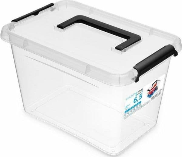 ORPLAST rektangulär förvaringsbox med handtag 6,5 l Simple Box 61333