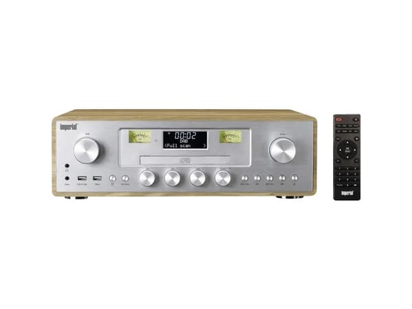 Bordradio Imperial DABMAN 280CD DAB+, FM Sølv