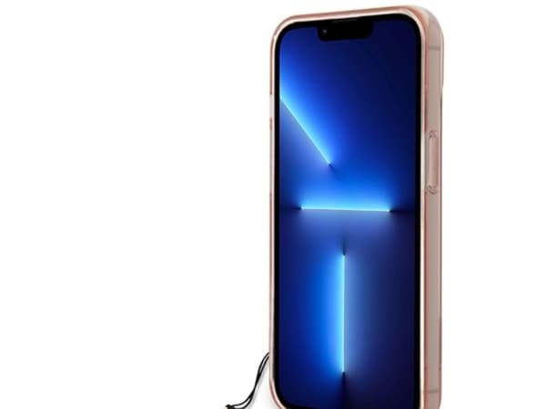 Guess GUHCP14MHGCOHP iPhone 14 Plus 6,7" rosa/rosa hardcase Translucent Pearl Strap