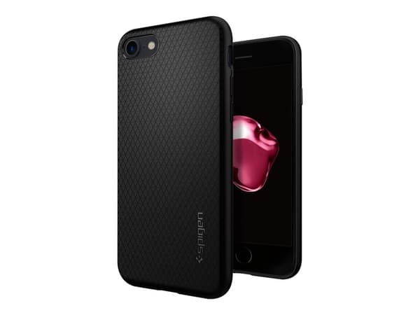 Spigen Liquid Armor, Suojus, Apple, iPhone 7, 11,9 cm (4.7"), Musta