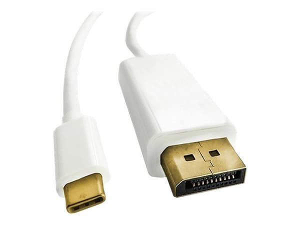Qoltec - Adapterkabel - USB-C (han) til DisplayPort (han) - USB 3.1 - 1 m