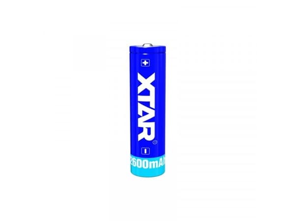 Xtar 2600mAh 3,7V 18650 batteri med PCB