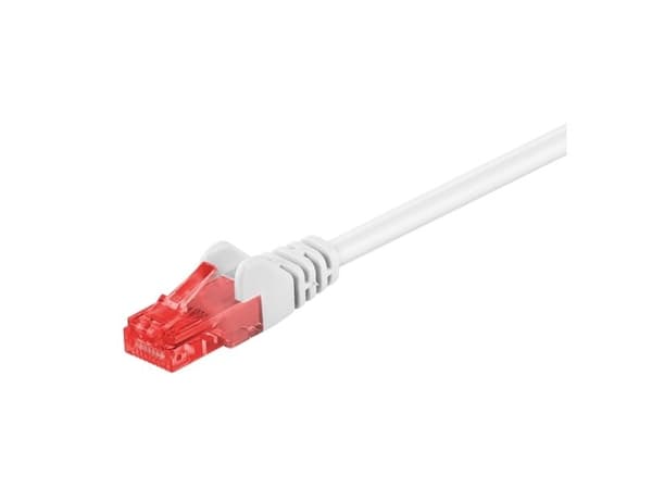 Goobay CAT 6-700 UTP White 7m, 7 m