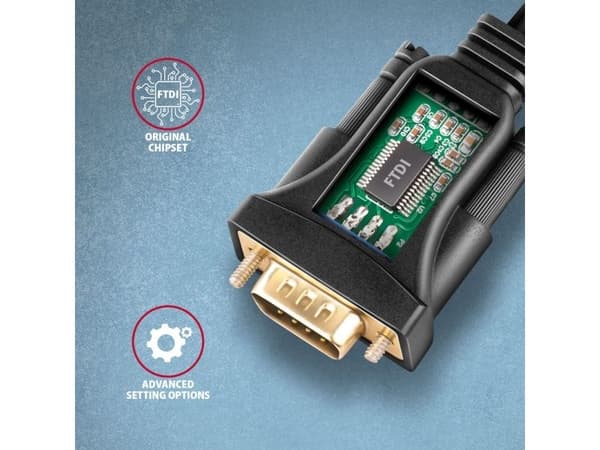 AXAGON - Seriell adapter - USB - RS-232