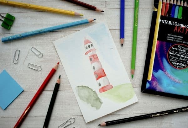 STABILO aquacolor ARTY, Monivärinen, 12 kpl