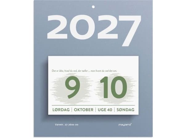 Rivkalender Humör 2027