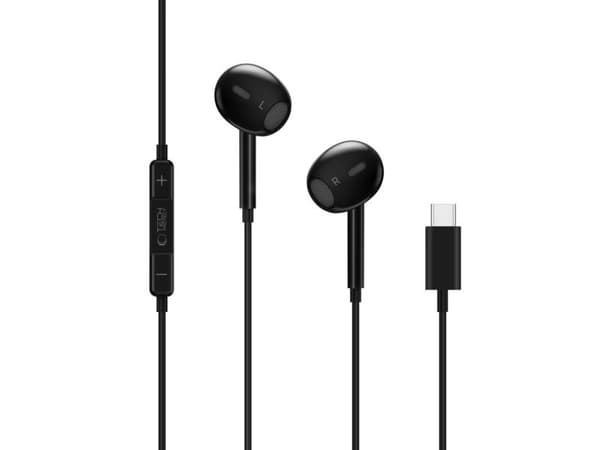 Tech-Protect Ultraboost Core G2 USB-C-hörlurar - svart