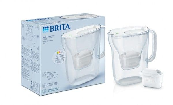 Vannkanne med filter 2,4 l Style Essential hvit