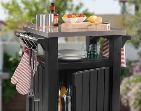 Keter UNITY grillbord 105 l, grafit