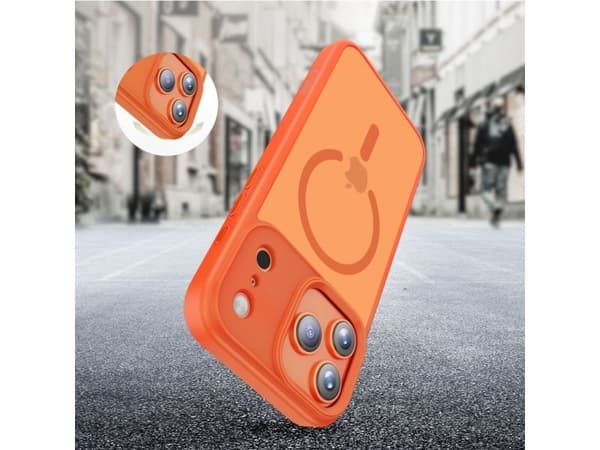 Hurtel Tech-Protect MagMat MagSafe-skal för iPhone 17 Pro - orange
