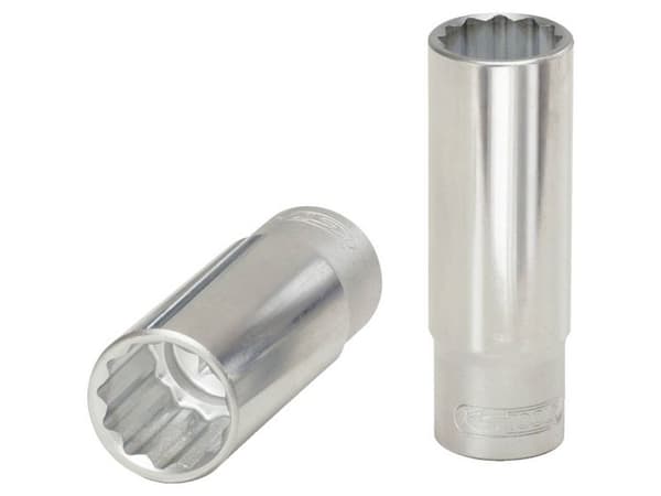 KS Tools 917.1280, Stikkontakt, 1/2", Imperisk, 1 hoder, 11/16", Kromvanadiumstål