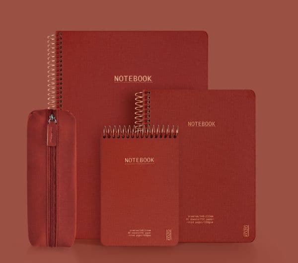 Notesbog, KOZO Premium, A4, 210x297mm - (6 stk.)