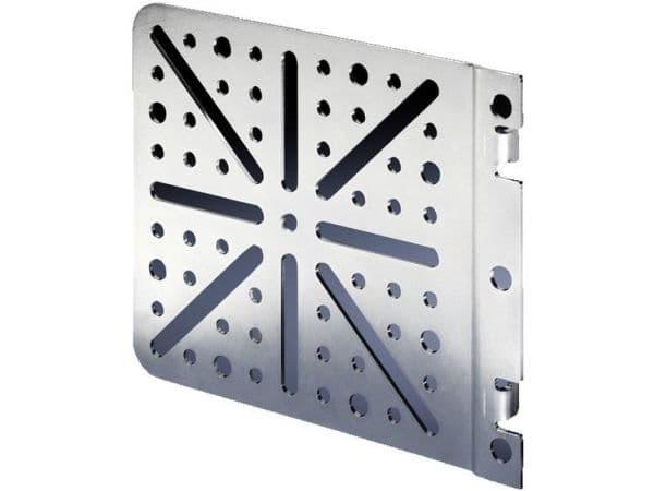 Rittal TS 8612.400, Rackplate, Stål, Sølv, 4 stykker