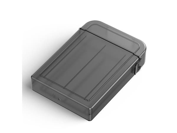Orico PPH-25 skyddsfodral 2,5" diskbox - halvgennomsynlig, grå