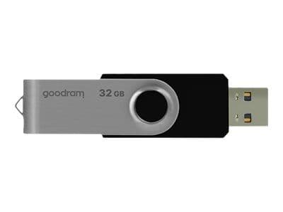 GOODRAM UTS2 - USB flash-enhet - 32 GB - USB 2.0 - svart
